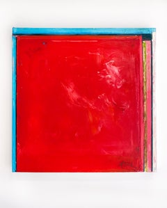 Abstract Oil Painting by Linda Touby 'Pigeons 562'