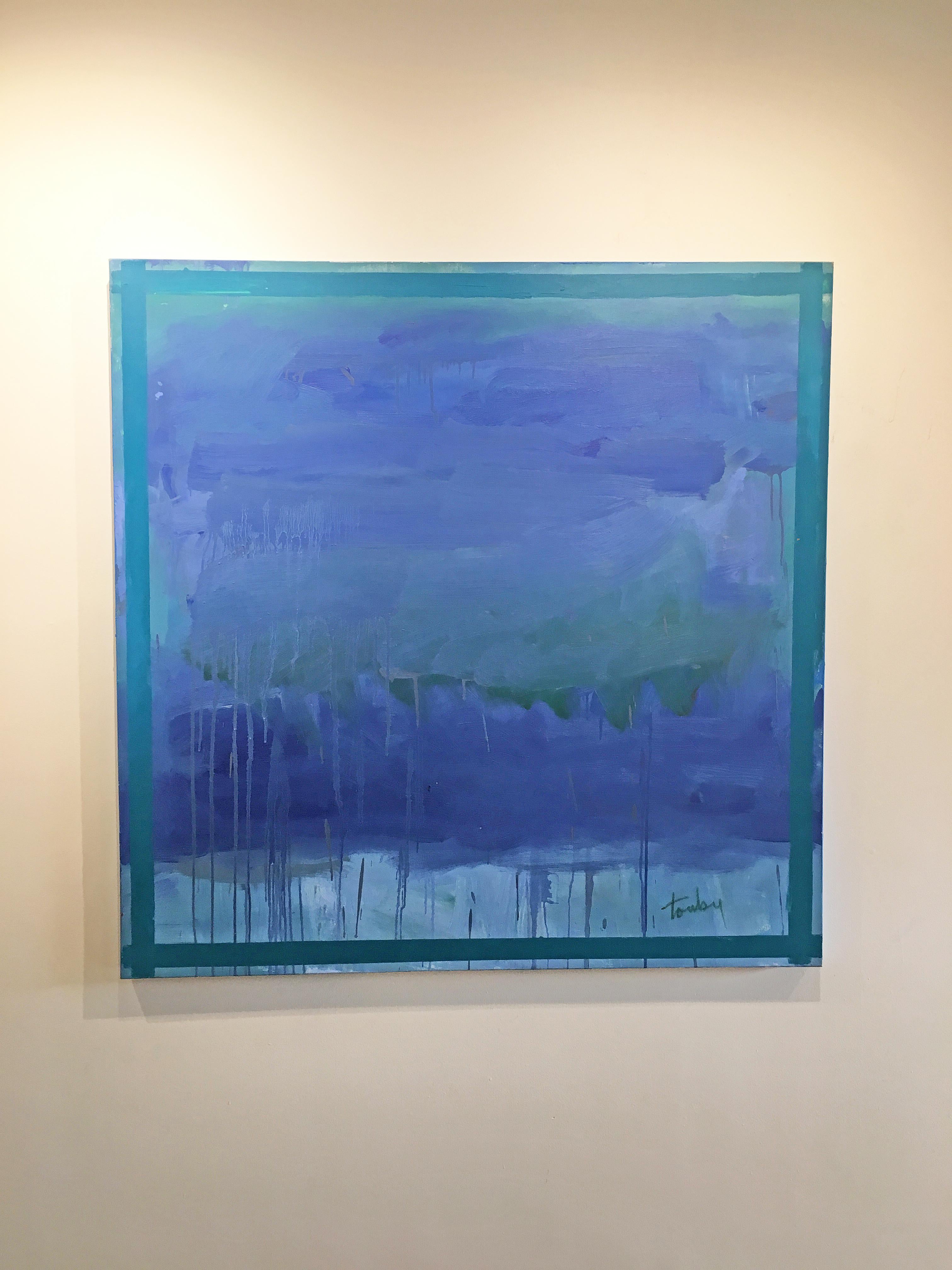 Je T'aime 7 - Painting by Linda Touby