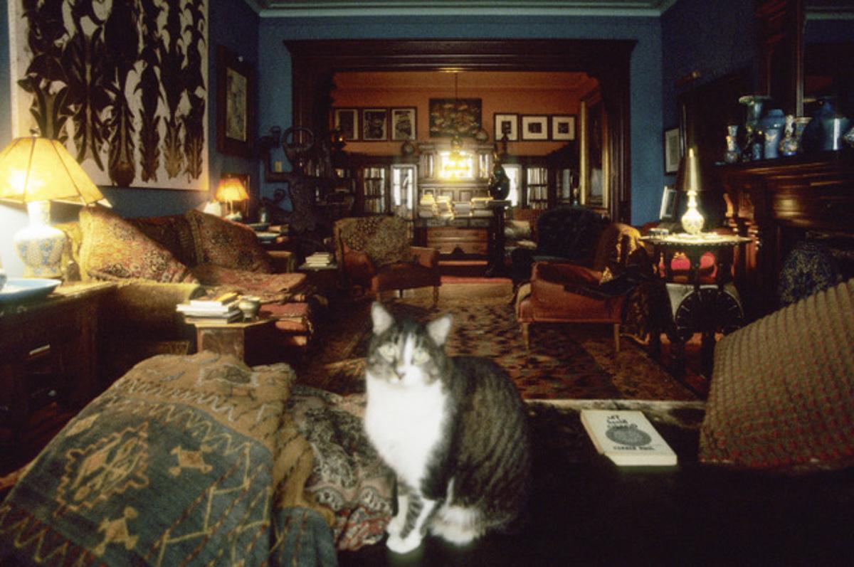 Linda Troeller Color Photograph - Virgil Thompson, Librettist, Historic Apartment