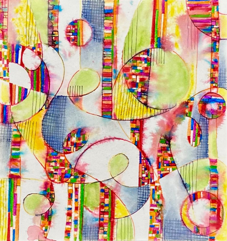 Linda Turner, raised both in NYC and Northern Virginia, resides in Brooklyn, NY. She achieved a BFA in Surface Design/Textile Design from the Fashion Institute of Technology, and later completed a master’s in Art Therapy from Pratt Institute.