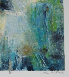 "Between Matter and Spirit IV" Mixed Media Abstract by Linda Whittemore