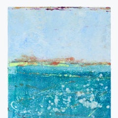 "Field of Truth III 'E" Mixed Media Abstract by Maui Artist