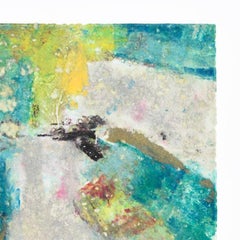 "Flash Memory "A"" Mixed Media Abstract by Maui Artist