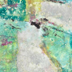 "Flash Memory 'B'" Mixed Media Abstract by Maui Artist