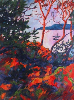 Breaking Dawn, Painting, Oil on Canvas