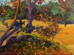 Chemainus Field, Painting, Oil on Canvas