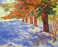 First Snow, Painting, Oil on Canvas