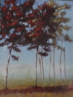 Forest Series - The Stand, Painting, Acrylic on Canvas