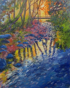 Riverside # 2, Painting, Oil on Canvas