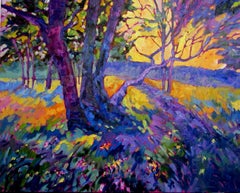 Spring Fields, Painting, Oil on Canvas