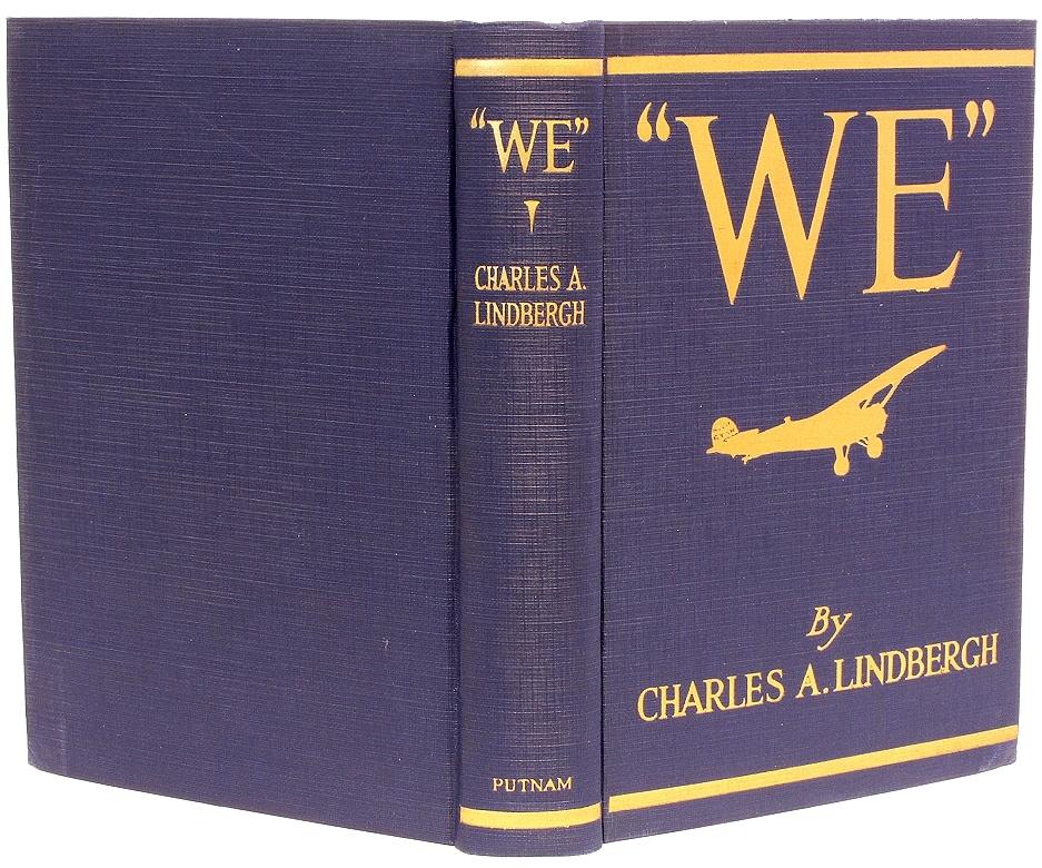 Charles Lindbergh, Charles a., „We“, 1927, Erstausgabe, mit dem Dj & Signiert (Frühes 20. Jahrhundert) im Angebot