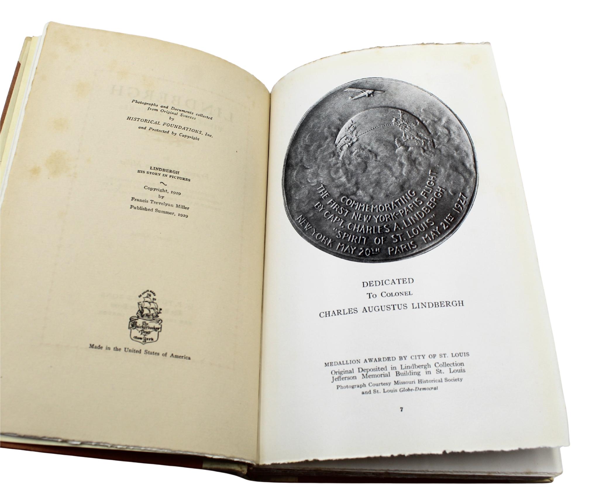 Lindbergh Su historia en imágenes por Francis Miller, ejemplar limitado firmado 70 de 250 en venta 5