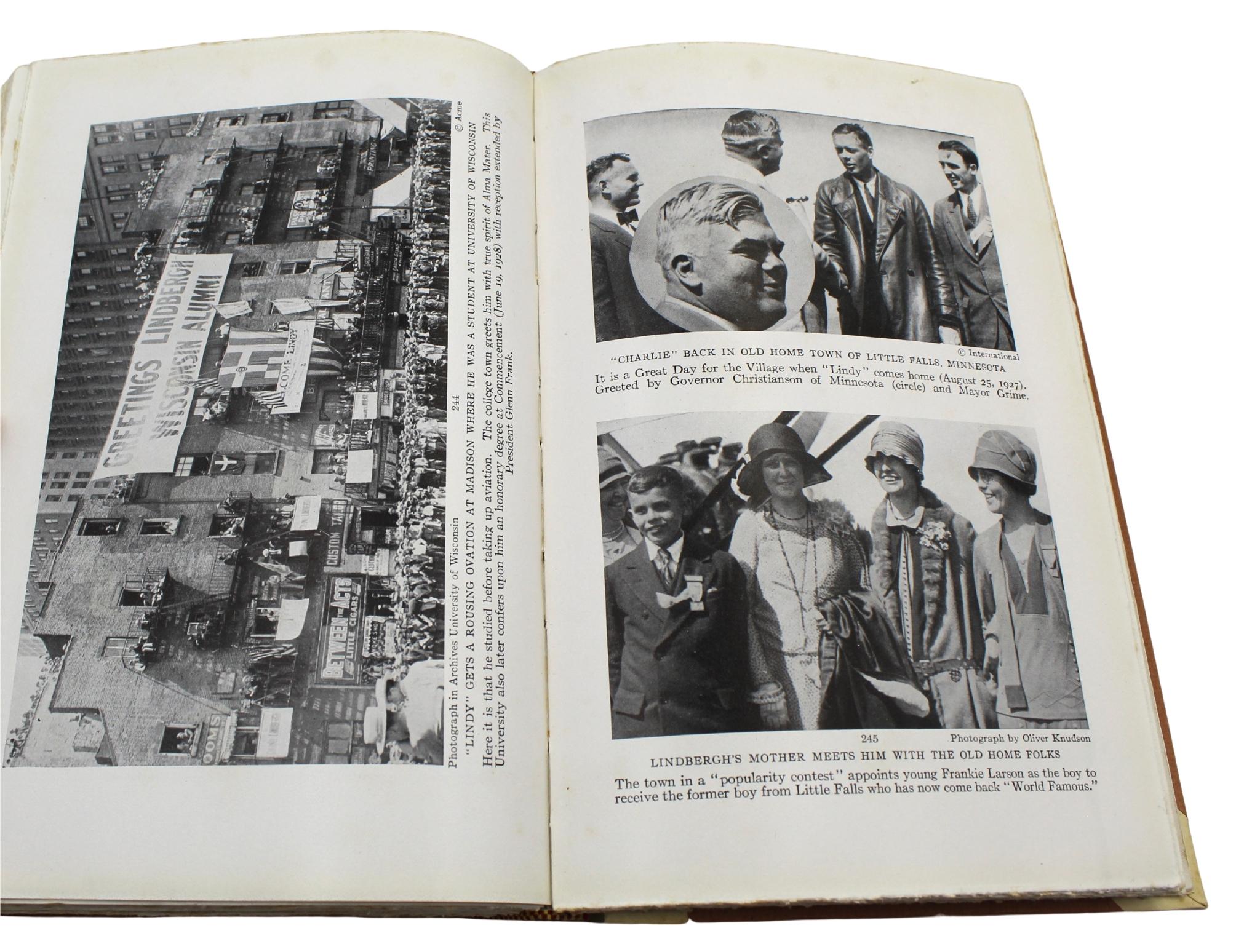Lindbergh Su historia en imágenes por Francis Miller, ejemplar limitado firmado 70 de 250 en venta 8
