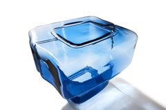 Linde Freya Tangelder Fluid Joinery Glass Side Table by Cassina