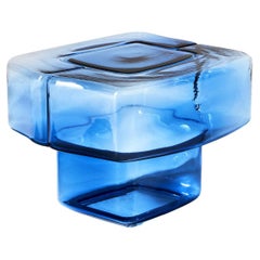 Linde Freya Tangelder Fluid Joinery Glass Side Table by Cassina