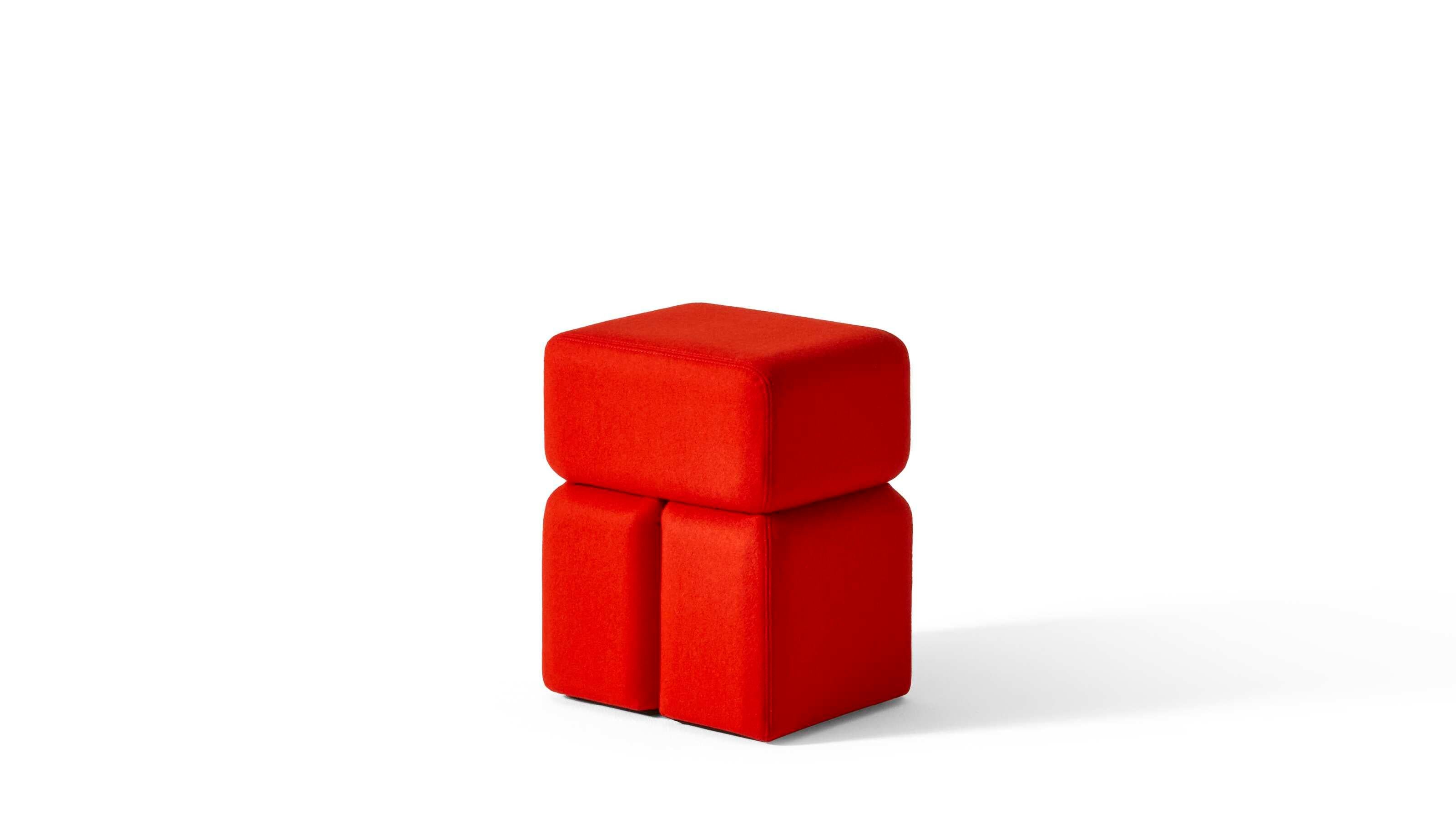 Mid-Century Modern Linde Freya Tangelder Soft Corners Poufs For Cassina For Sale