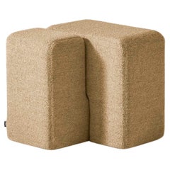 Linde Freya Tangelder Pouf con angoli morbidi per Cassina