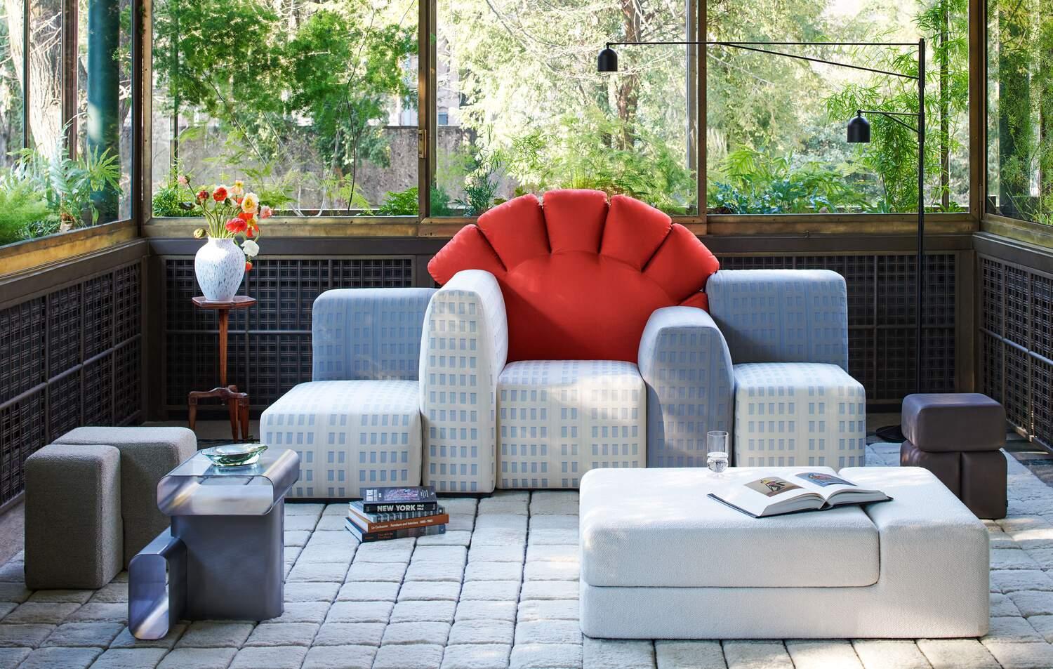 Acier inoxydable Table d'appoint Linde Freya Tangelder en vente