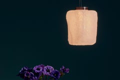 Linde Freya Tangelder Wax, Stone, Light Suspension Lamp Beige I For Cassina