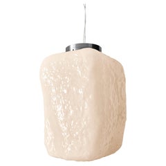 Linde Freya Tangelder Wax, Stone, Light Suspension Lamp Beige I For Cassina