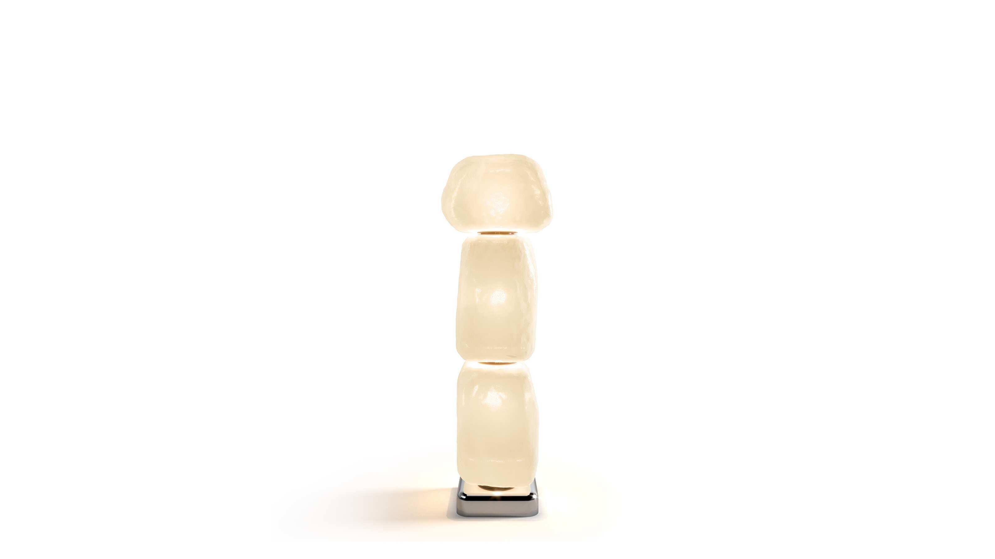 Linde Freya Tangelder Wachs, Stein, Lichttisch I für Cassina im Angebot 4