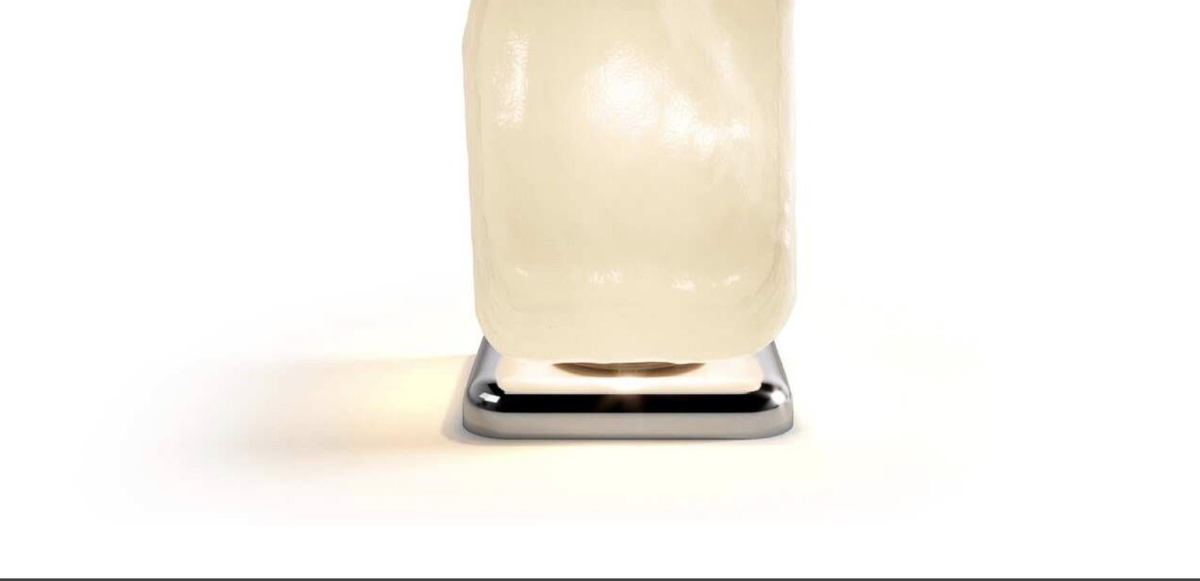 Linde Freya Tangelder Wachs, Stein, Lichttisch I für Cassina (Moderne der Mitte des Jahrhunderts) im Angebot
