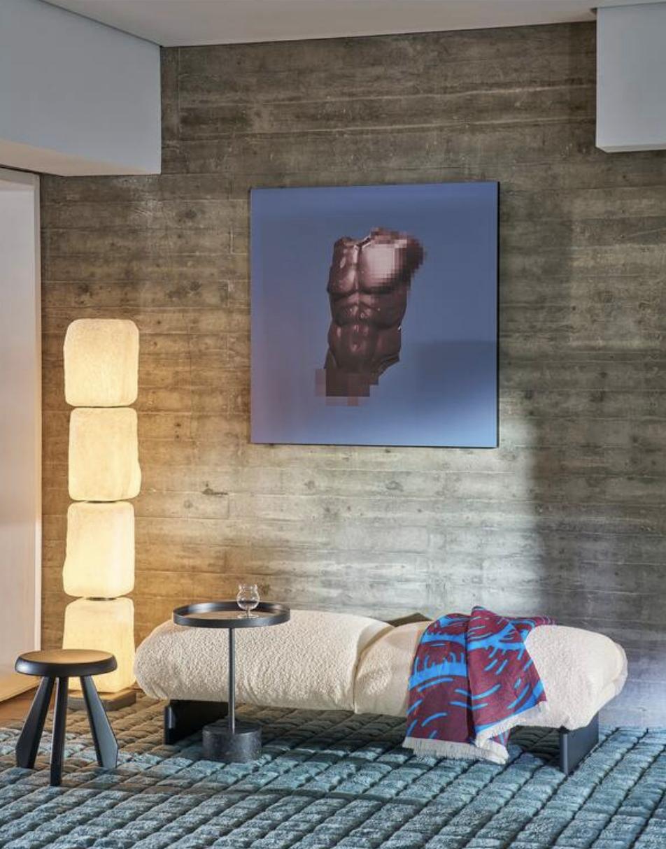 Linde Freya Tangelder Wachs, Stein, Lichttisch II für Cassina im Angebot 10