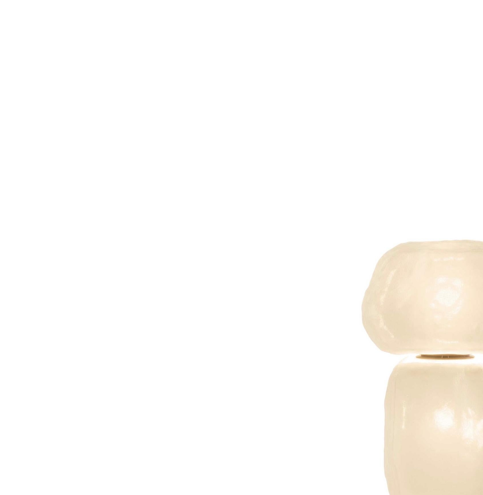 Linde Freya Tangelder Wachs, Stein, Lichttisch II für Cassina im Angebot 1