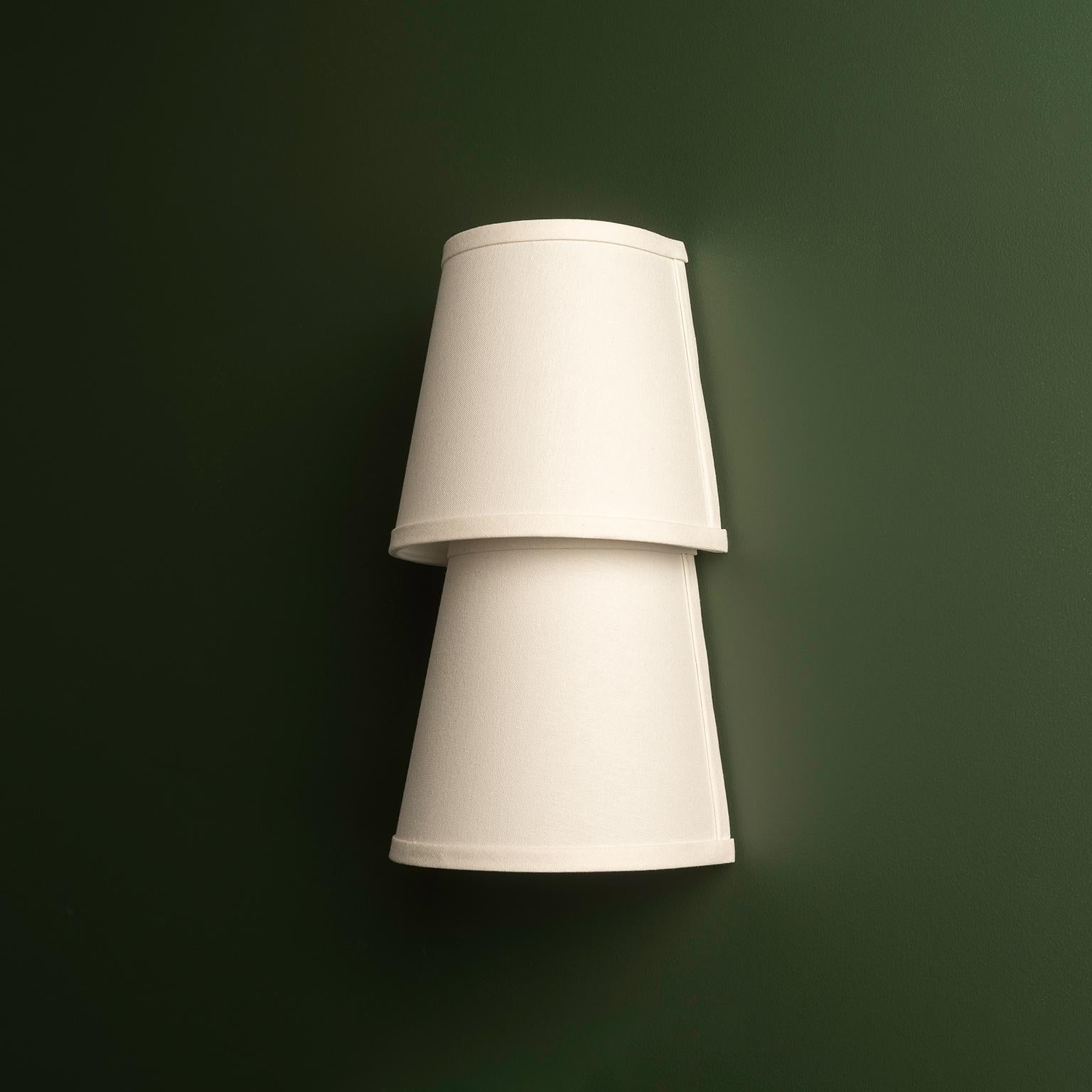 Linden 2 Wall Sconce - 15.5in by Studio Dunn For Sale 8