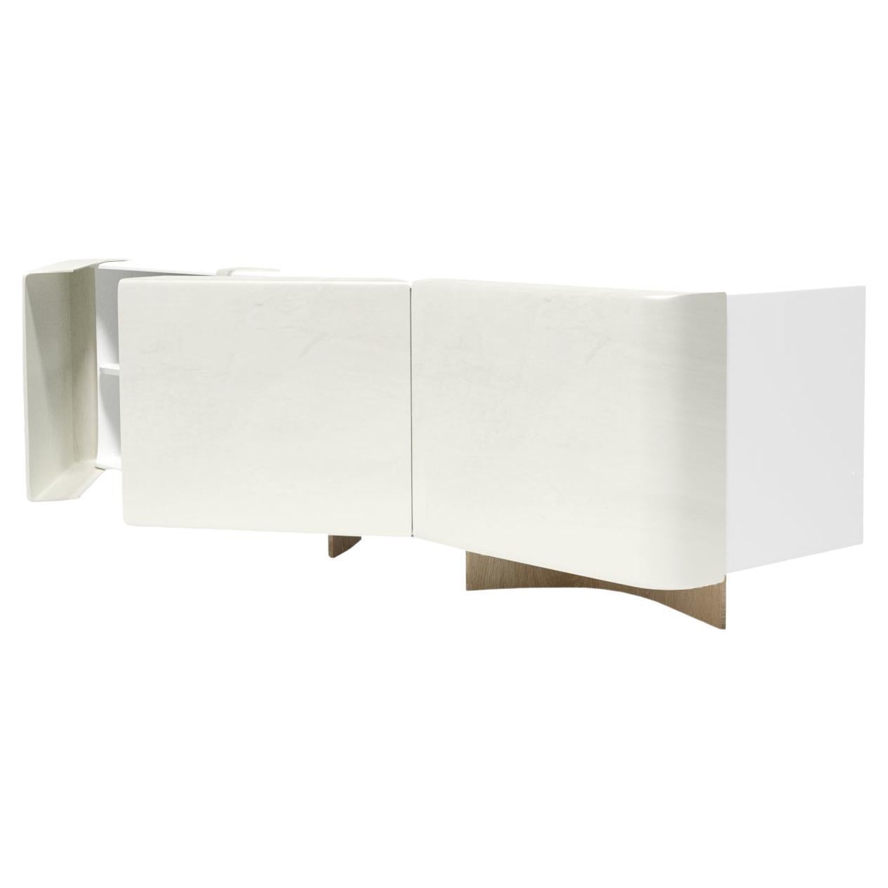 Linden, Lime Powder Coated 21st Century Design Sideboard by Studio SORS