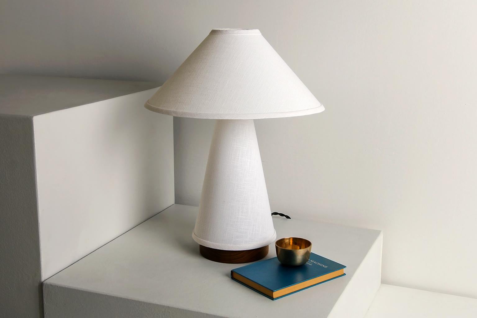 American Linden Table Lamp, Short, by Studio DUNN For Sale