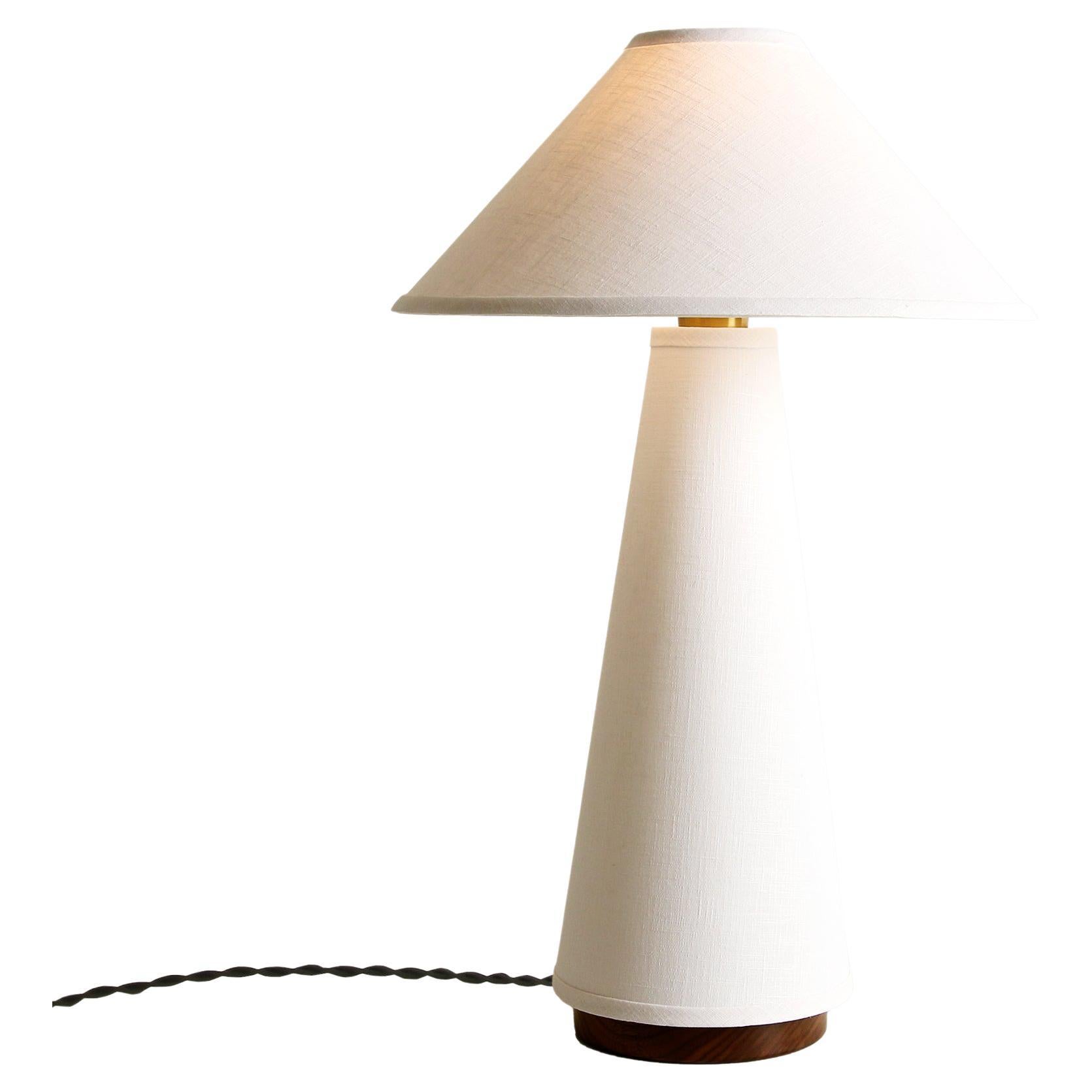 Linden Table Lamp, with Narrow Top Shade by Studio DUNN