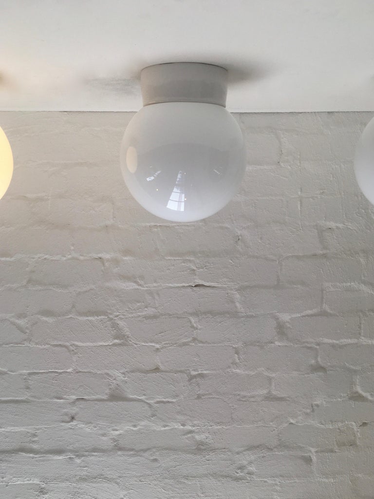 Lindner Leuchten Bauhaus Large Spherical Ceiling or Wall Light, Germany