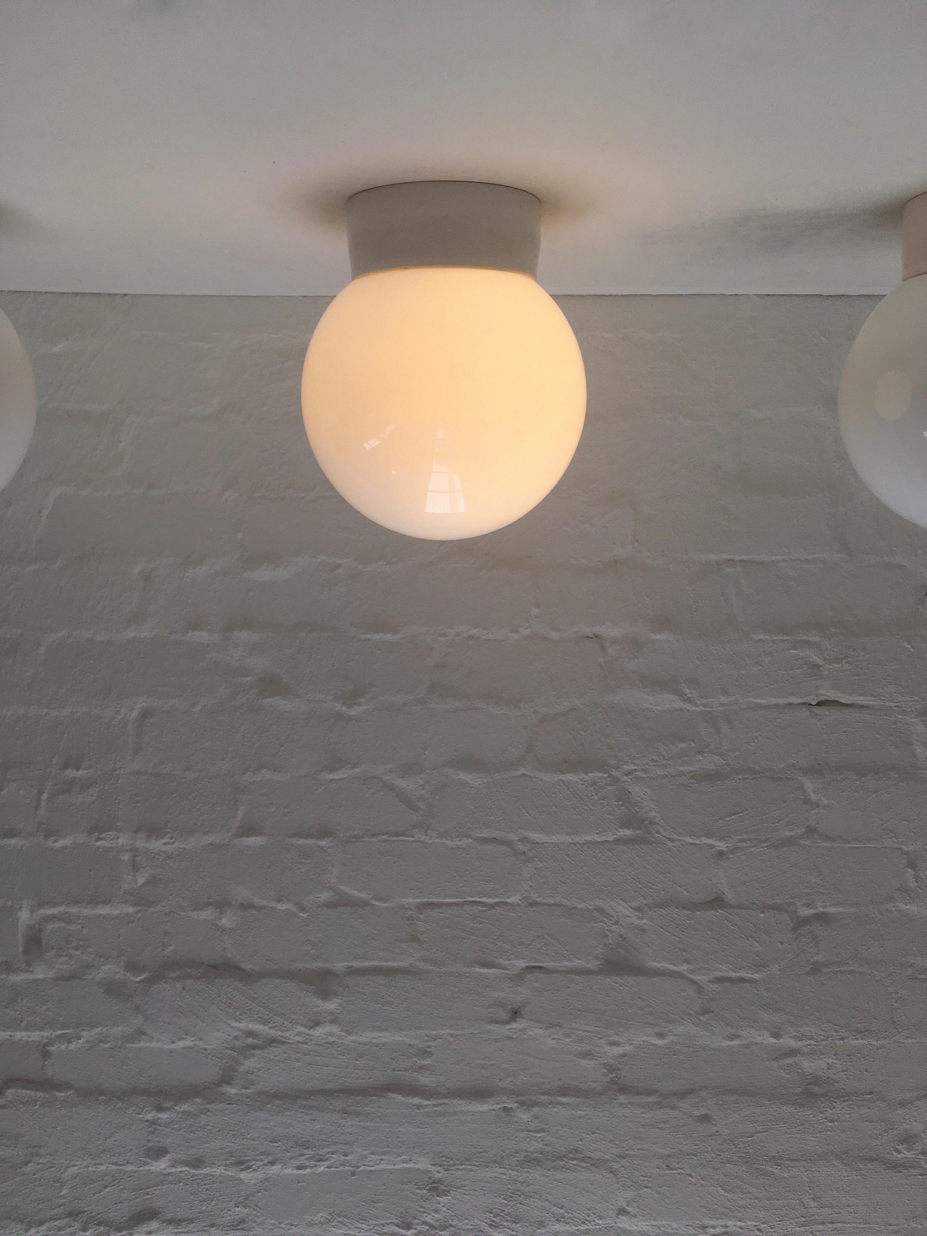 spherical ceiling light
