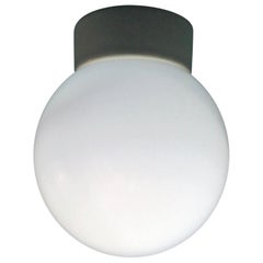 Lindner Leuchten Bauhaus Spherical Ceiling Or Wall Light Germany 1950