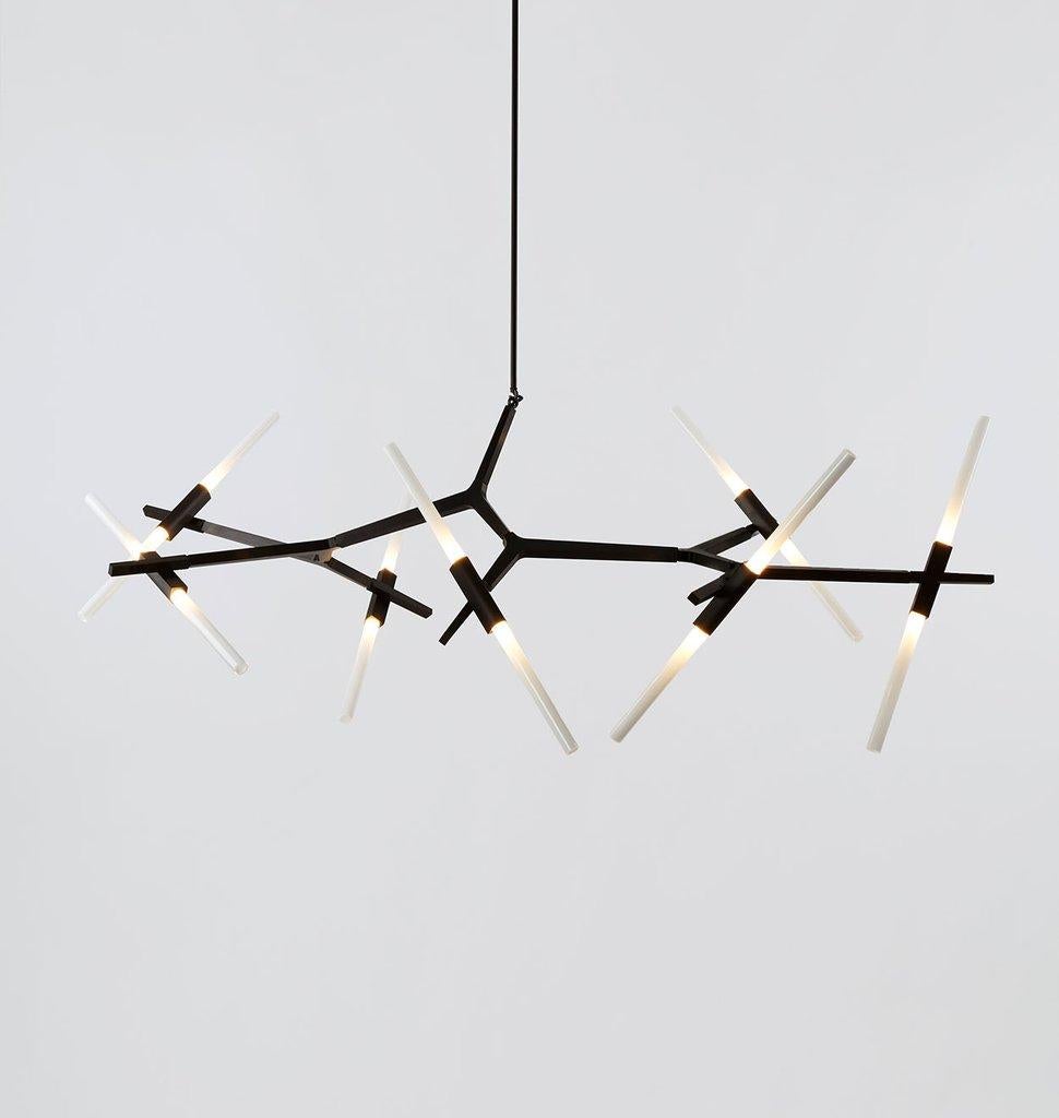 roll and hill chandelier