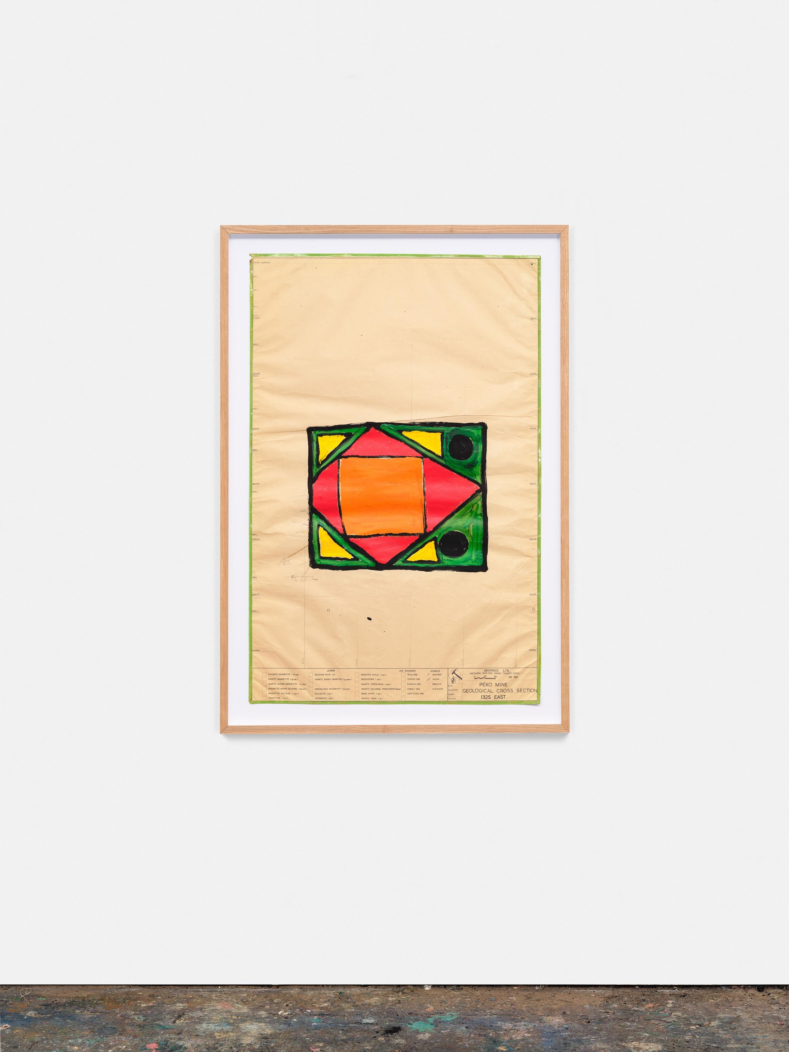 Ceremonial Motif I - Painting by Lindsay Nelson