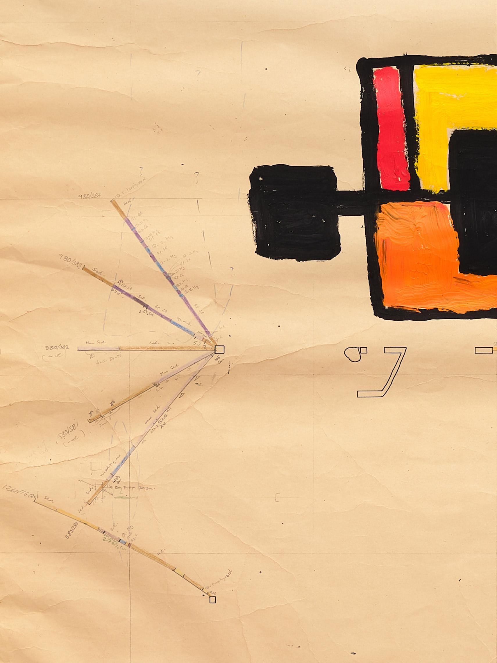 Ceremonial Motif III For Sale 2