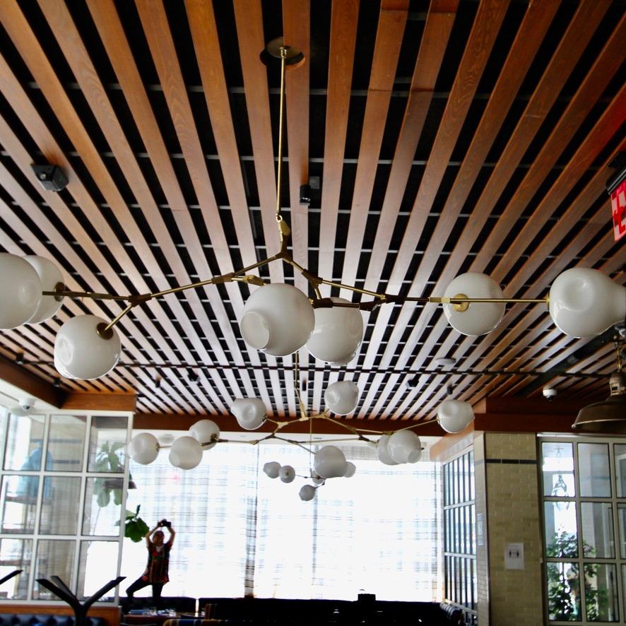 Organic Modern Lindsey Adelman Branching Bubble 7 Gobe Chandelier