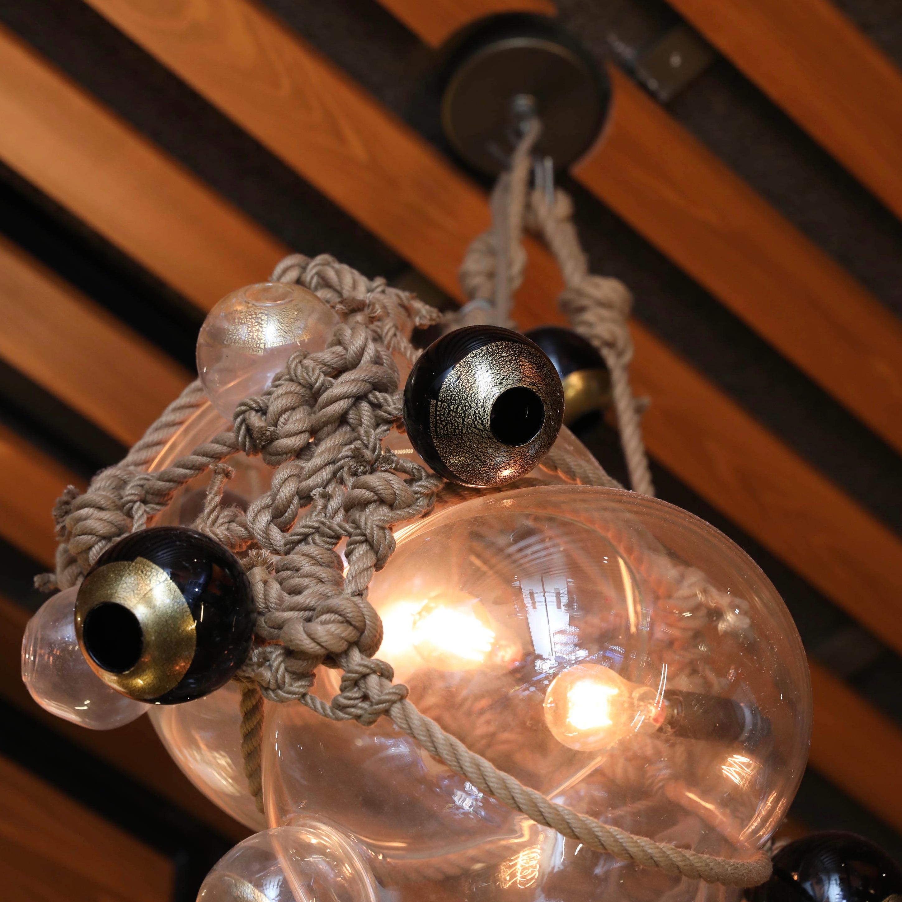 knotty bubbles chandelier