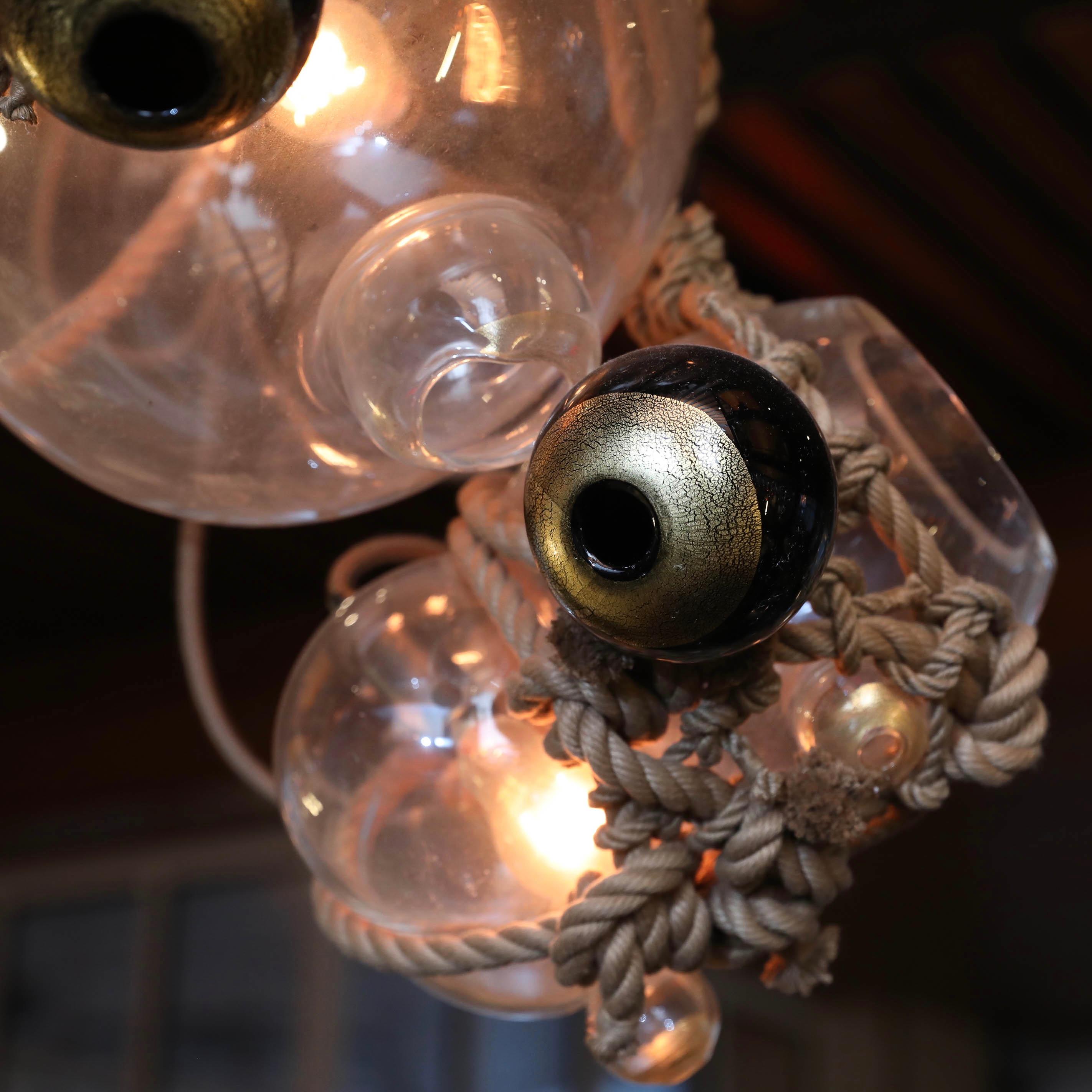 American Lindsey Adelman Knotty Bubble Chandelier For Sale