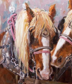 "L'amore che si fa strada" (2019) di Lindsey Bittner Graham, pittura a olio originale