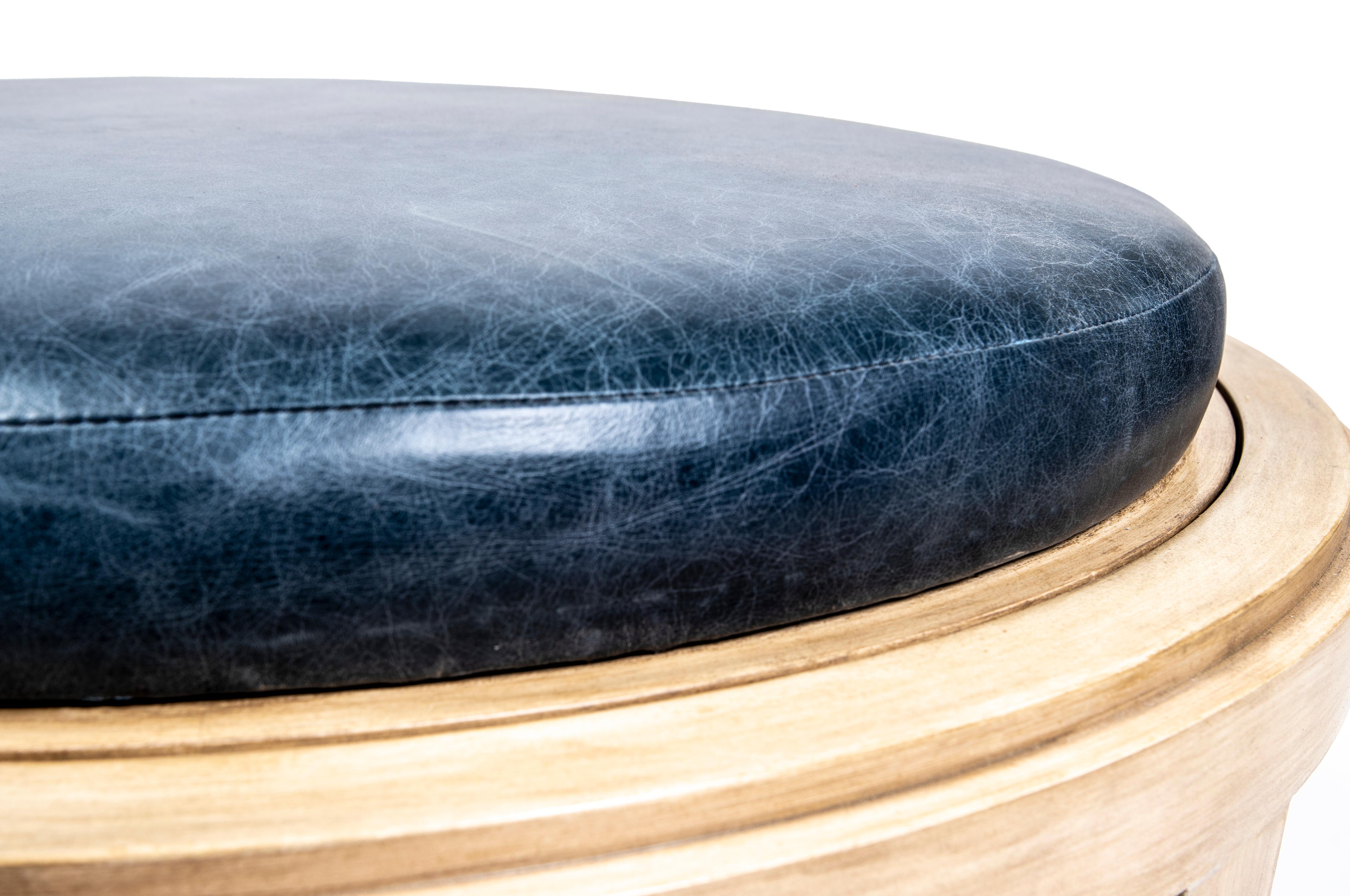 The Lindsay Ottoman is part of the Sea to Sierra Collection that offers personal customization of design elements that pay tribute to Northern California's coastal landscape. Originating from Ashley’s dreamlike vision of the beach, selections of