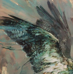 "Stay Wild" de Lindsey Kustusch, Pintura al óleo original