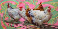 « The Brood », peinture à l'huile