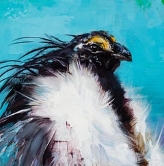 "The Gunnison Sage-Grouse" Original Oil Painting