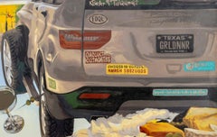 "Suffer the Most - Cipher E" Acrilico su tela, 2023