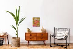 Malibu Barbie - Colorful Abstract Figurative Portrait Original Painting