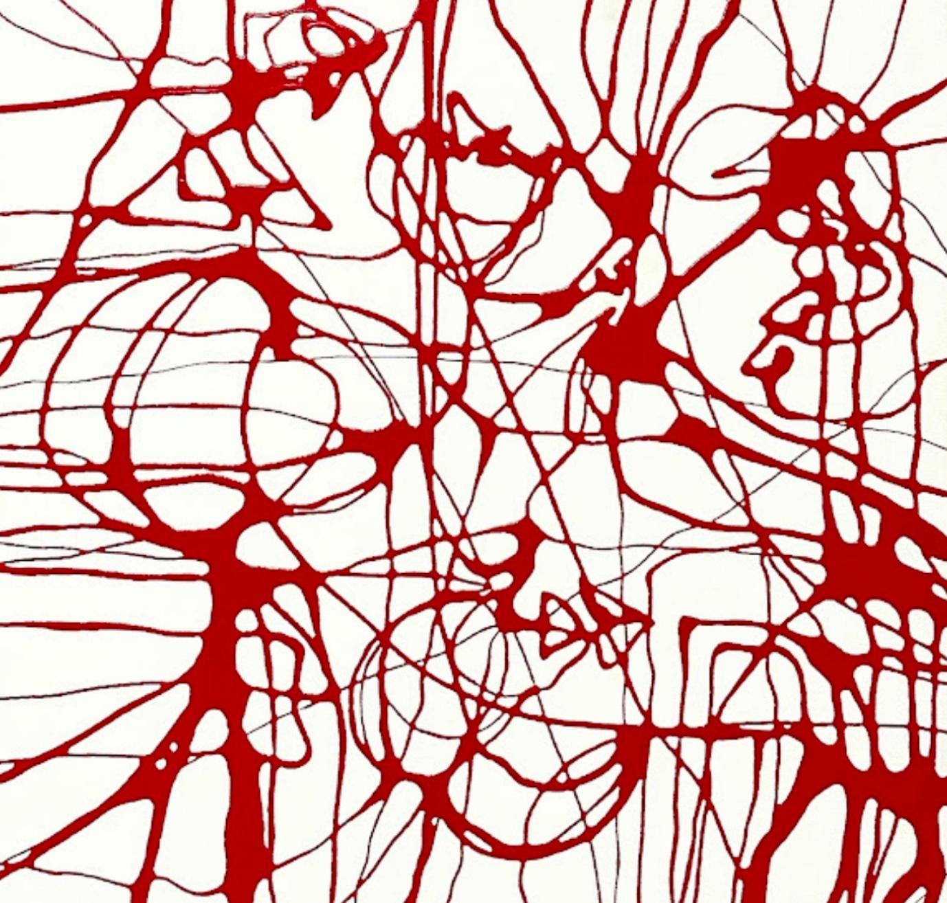 Lindsey Nobel Abstract Painting - Stephen Hawkings