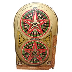 Lindstrom's Gold Star Marble Game Board, Dated 1934